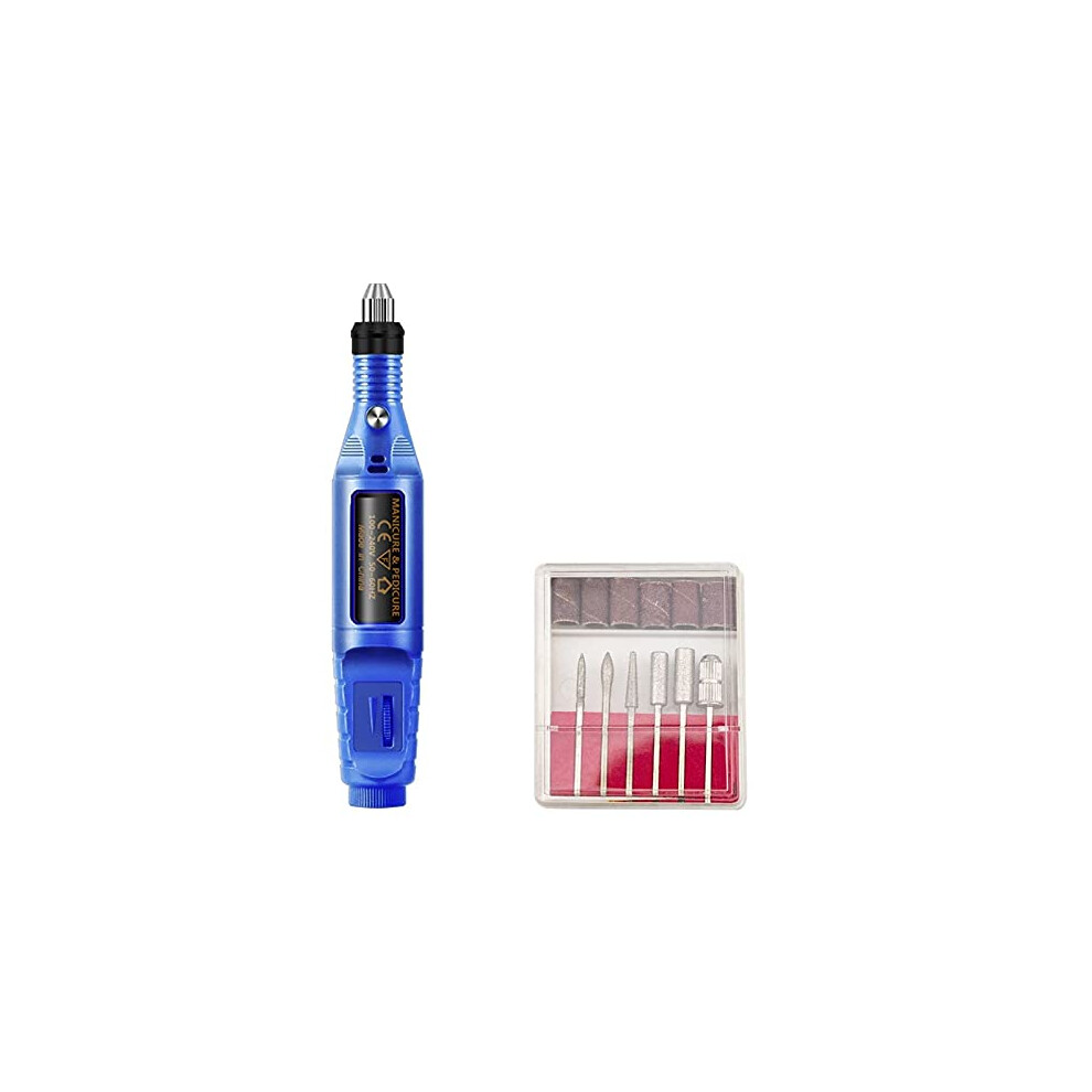 Electric Nail Drill 20000RPM Professional Kit for Manicure Pedicure with Bits Set and Easy Control
