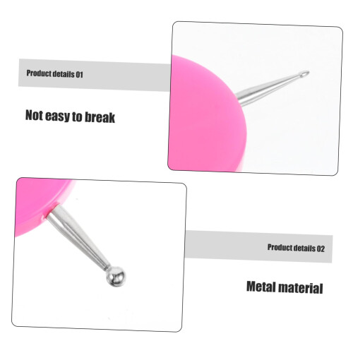 Nail Art Dotting Tool Set with Multiple Needle Sizes for Precise DIY Manicure and Salon Use 2