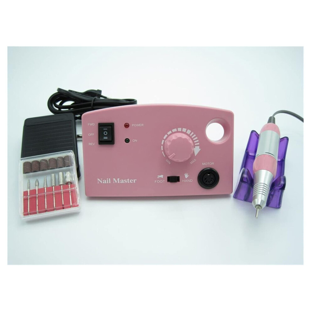 Electric Nail Drill 30000RPM Professional Nail File for Acrylic Gel Manicure Pedicure Low Noise