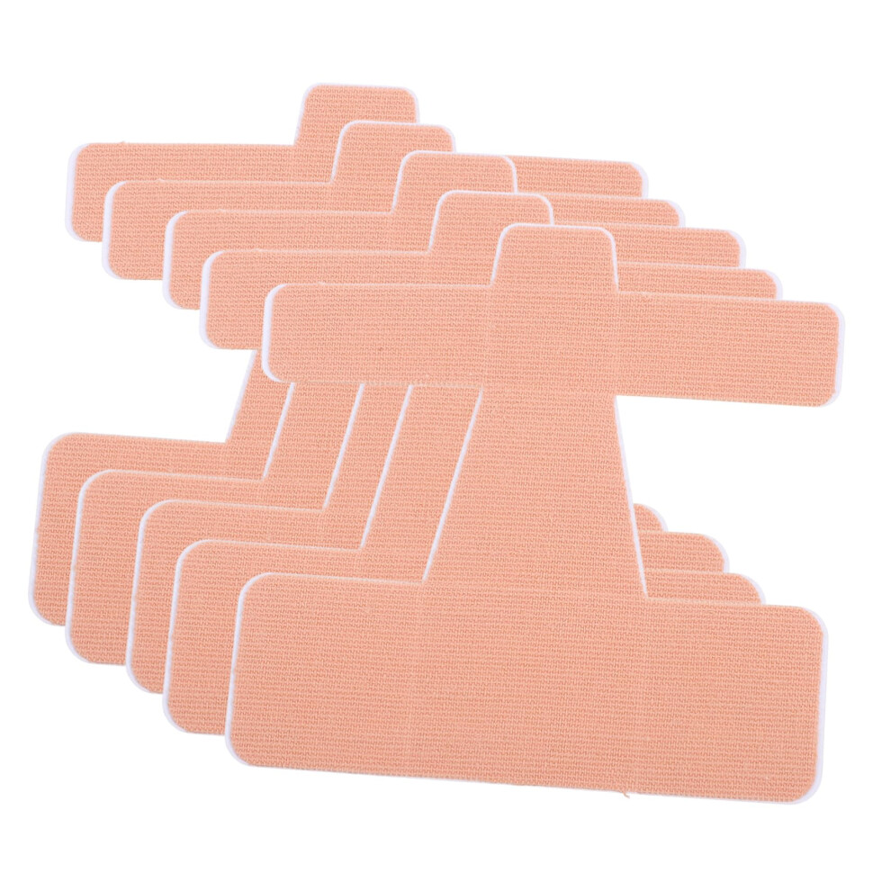 6Pcs Toe Separator for Overlapping Toes Adhesive Toe Protector for Sports Skin Tone