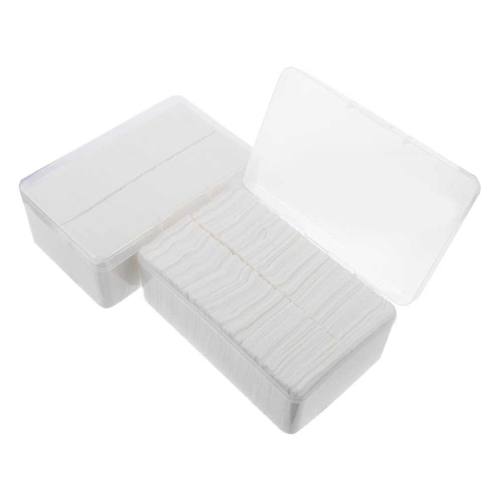 2000pcs Disposable Makeup Remover Pads Nonwoven Facial Cleansing Pads Gentle for All Skin Types