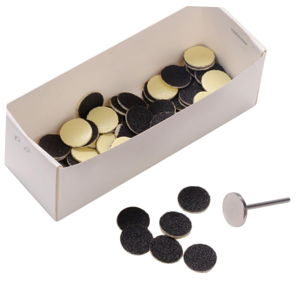 Electric Foot File Replacement Discs for Callus Removal, Round Sandpaper Pads for Smooth Feet