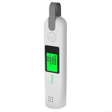 Portable Alcohol Tester LED Display And Three Color Indicator Breathalyzer Quick Detection Rechargeable Battery ABS Compatible Devices