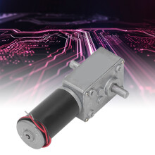 DC-Getriebemotor 12V Doppelwelle, reversibel, 60 U/min, selbstsperrend, Turbine