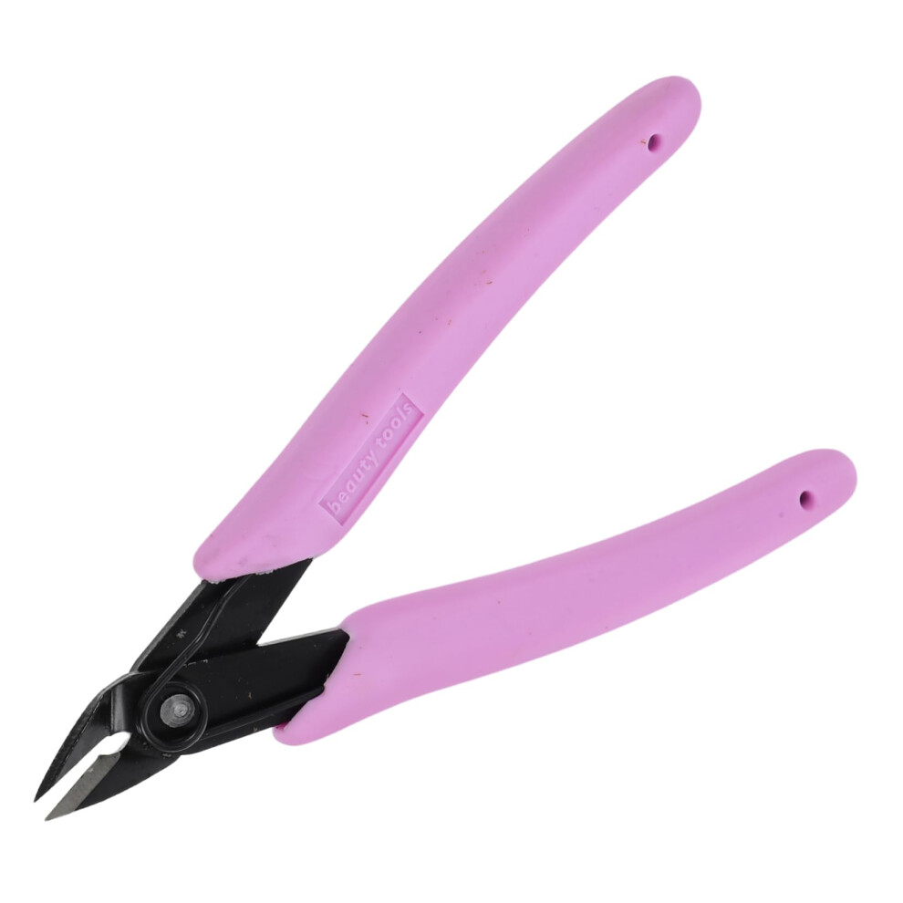 Stainless Steel Nail Charm Remover Pliers with Diagonal Nail Art Clippers for Fast Precise Removal