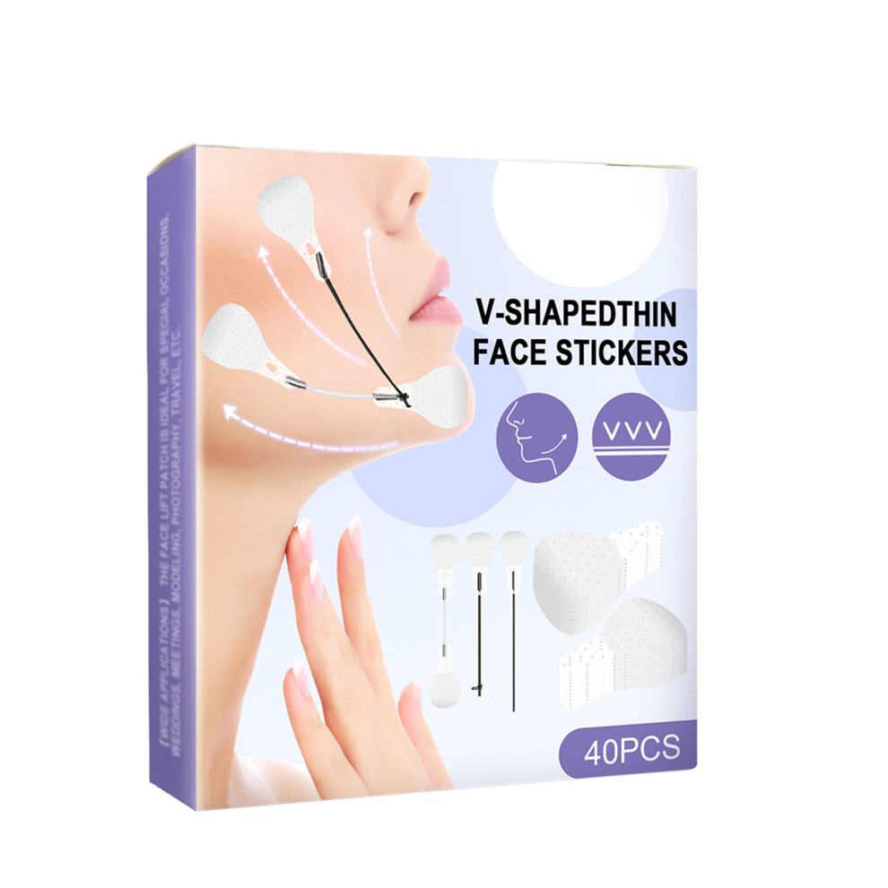 Face Sculptor, Ultra-Thin Invisible Face Lift Tape Hides Facial Wrinkles And Lifts Saggy Skin, Skin-Friendly Tightening Patches For Instant Youthful