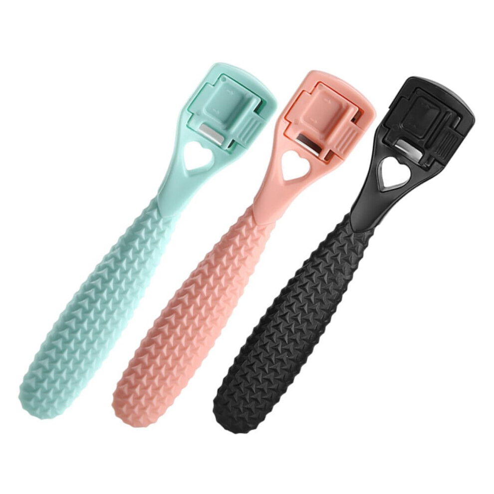 Pedicure Kit with Foot File and Shaver for Dead Skin and Callus Removal, 3pcs Ergonomic Set