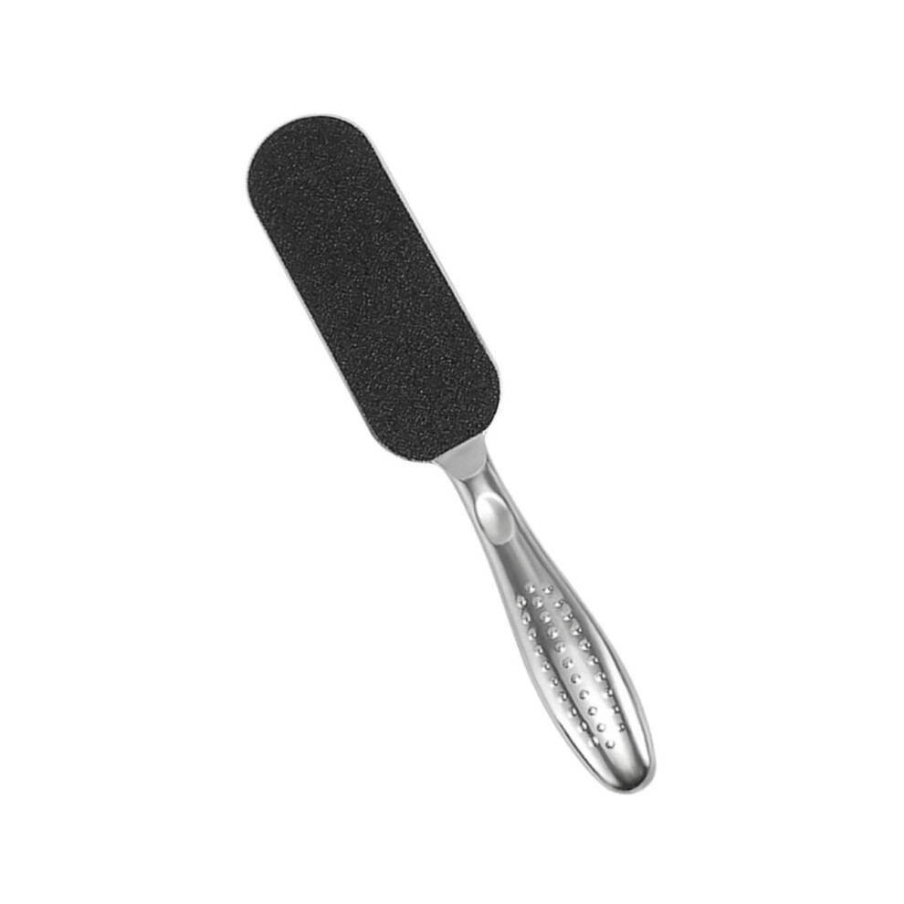 Stainless Steel DoubleSided Foot File for Callus Removal Pedicure Scrubber for Home and Salon Use