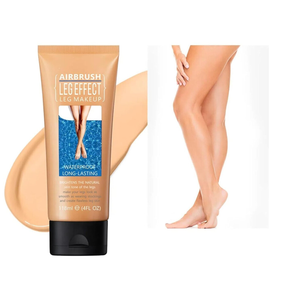 Waterproof Leg Makeup Full Coverage Concealer for Scars and Tattoos, Long Lasting Smudge Proof