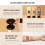 Waterproof Leg Makeup Full Coverage Concealer for Scars and Tattoos, Long Lasting Smudge Proof 4