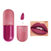 18 Colors Velvet Matte Liquid Lipstick Set, Long Lasting Waterproof Non Stick Cup Lip Glaze 4.5ml