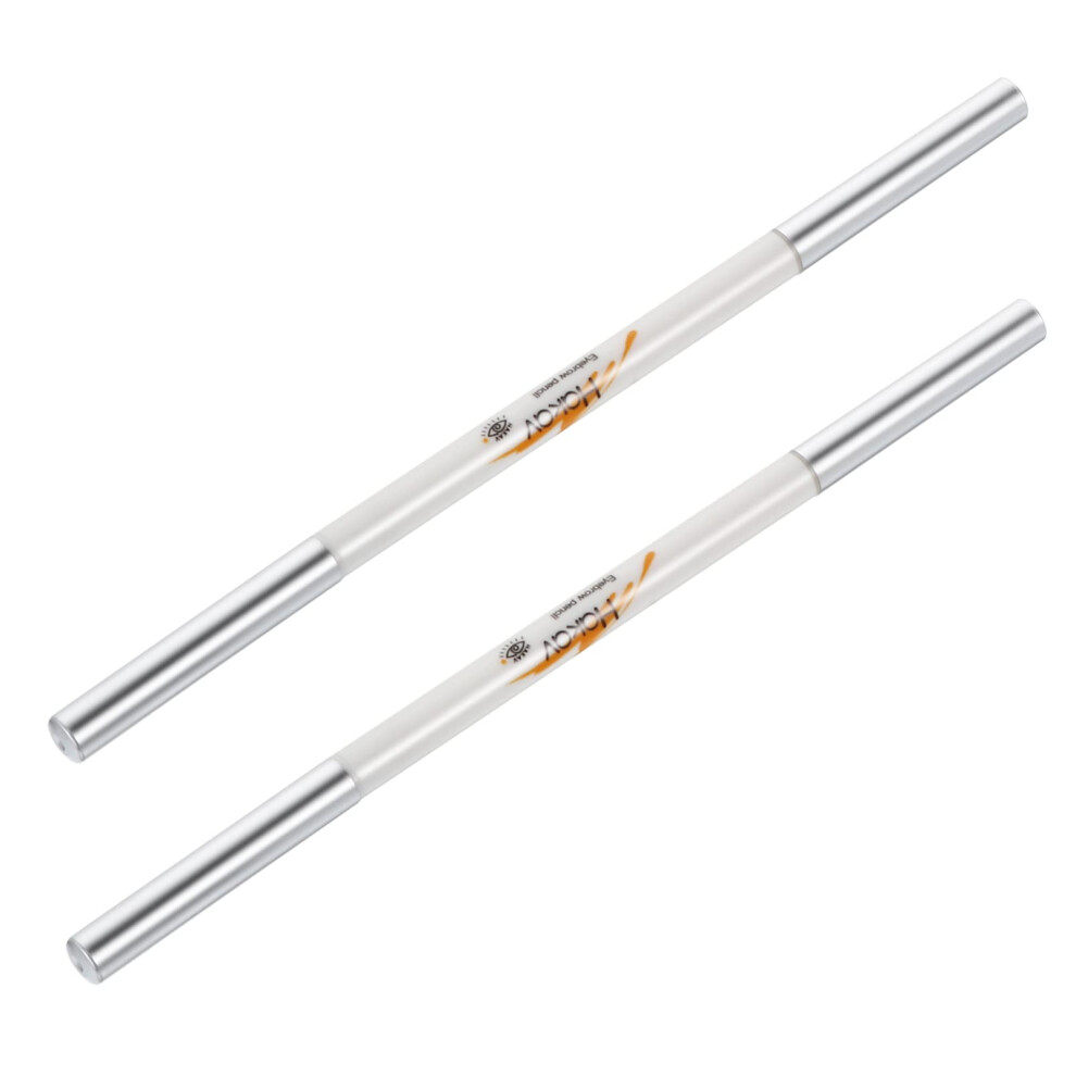 Waterproof Smudge Proof Dual Ended Eyebrow Pencil with Brush for Precise Natural Brow Definition