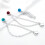 Magnetic Pants Clips for T-Shirt-Lake blue 5