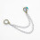 Magnetic Pants Clips for T-Shirt-Lake blue 6