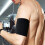 Workout Arm Band Elastic Muscle Compression-Blue 1SM 4