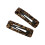 2 Stück elegante Haarspange mit-Rechteckiger Stil 1