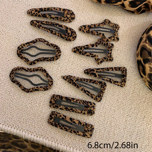 2 Stück elegante Haarspange mit-Rechteckiger Stil 1