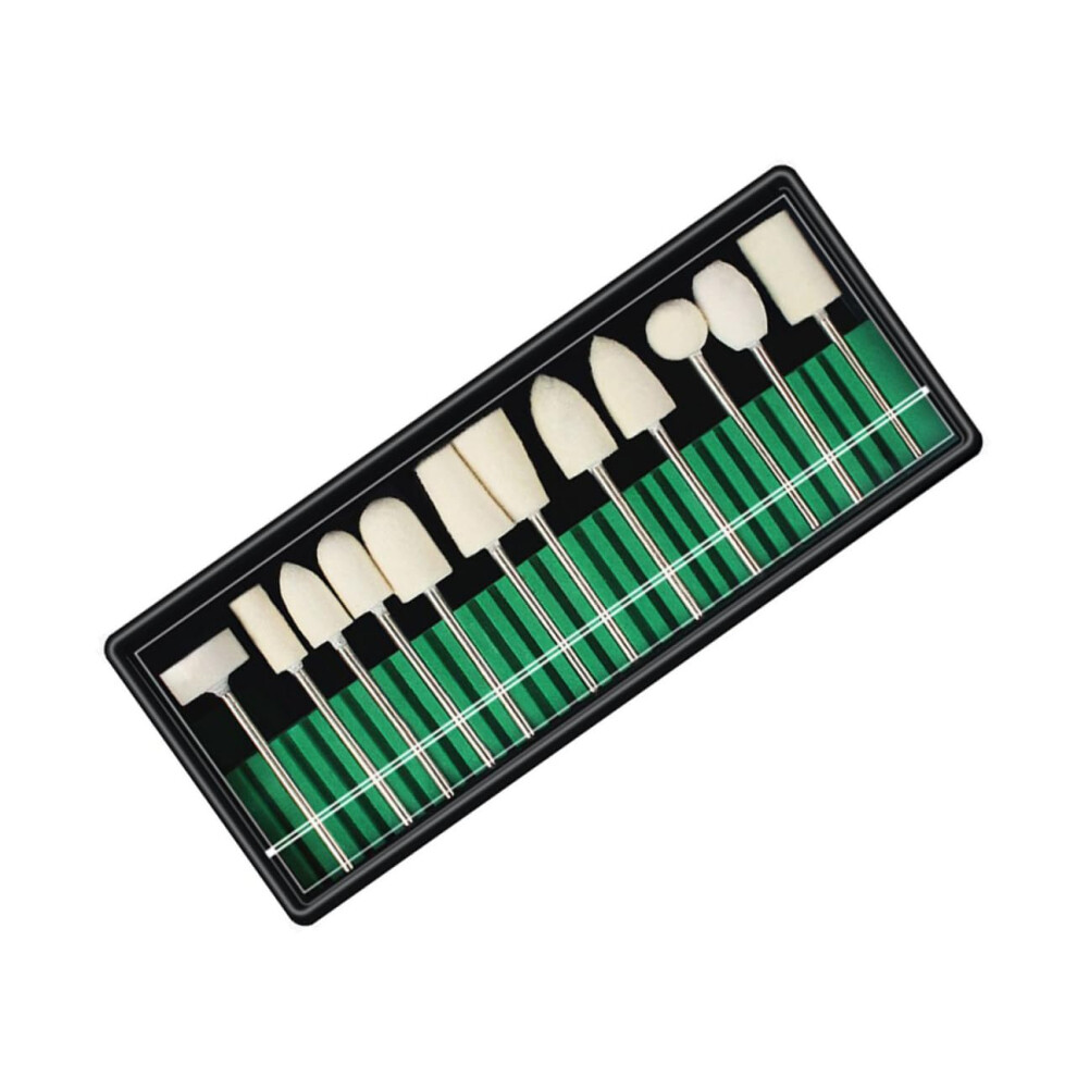Nail Drill Bits for Gel Nails Electric Nail File Bit Professional Sanding and Polishing Set