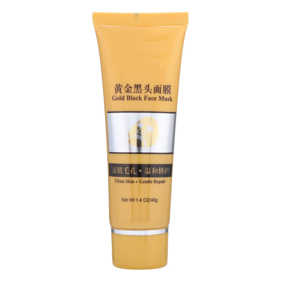 Gold 24K Facial Peel Off Mask For Fine Lines Reduction And Pore Tightening, Natural Nutrient Extracts Based Face Mask With Detoxifying And