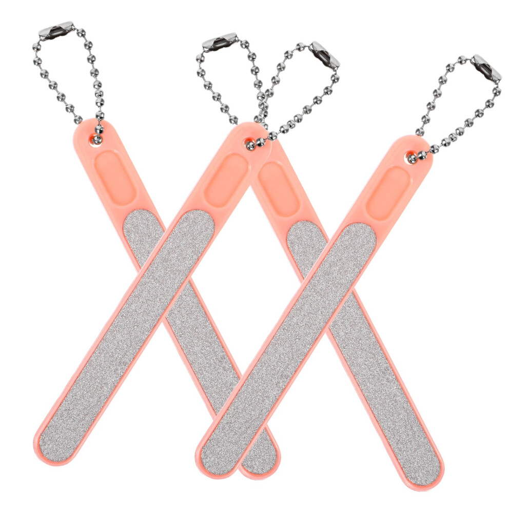 4pcs Nail Files and Buffers Set with Durable Abrasive Surface for Manicure and Travel