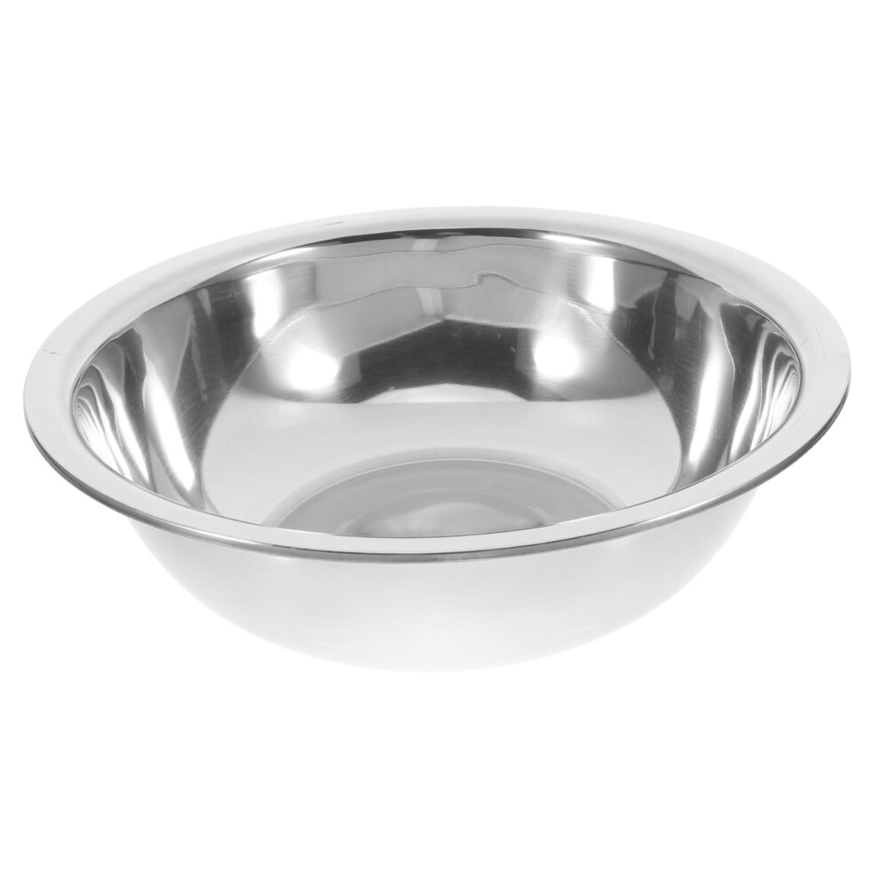 Stainless Steel Foot Basin for Soaking with Deep Capacity, Easy Clean, MultiPurpose Wash Bowl