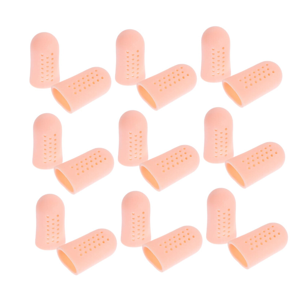20pcs Breathable SEBS Toe Protector Sleeves for Ingrown Toenails, Corns and Blisters Relief