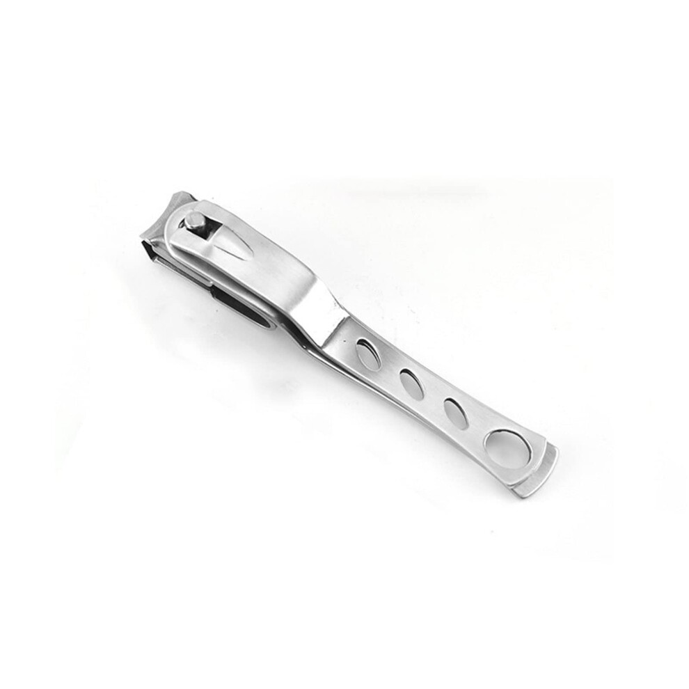 Stainless Steel Nail Clippers with 360 Rotating Head and AntiSlip Grip for Fingernails and Toenails