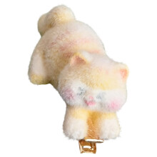 Pince à cheveux antidérapante pour la danse-Chaton heureux