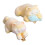 Accessoire de cheveux de chat à la-Le chaton mange du poisson 2