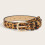 Sangle de taille en simili cuir durable,-Motif léopard marron 6