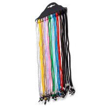 Chaîne de lunettes antidérapante avec sangle réglable,-couleur