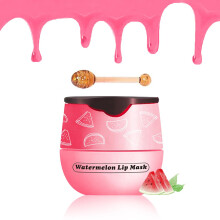 Watermelon Lip Mask with Vitamin E, Deep Hydration Overnight for Dry Chapped Lips