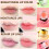 Watermelon Lip Mask with Vitamin E, Deep Hydration Overnight  for Dry Chapped Lips 5