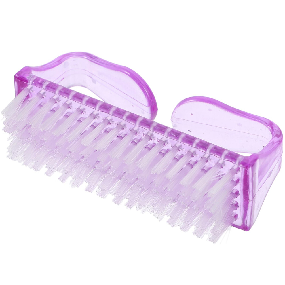 Nail Cleaning Brush with Ergonomic Grip and Gentle Bristles for Home, Salon, and Travel Use