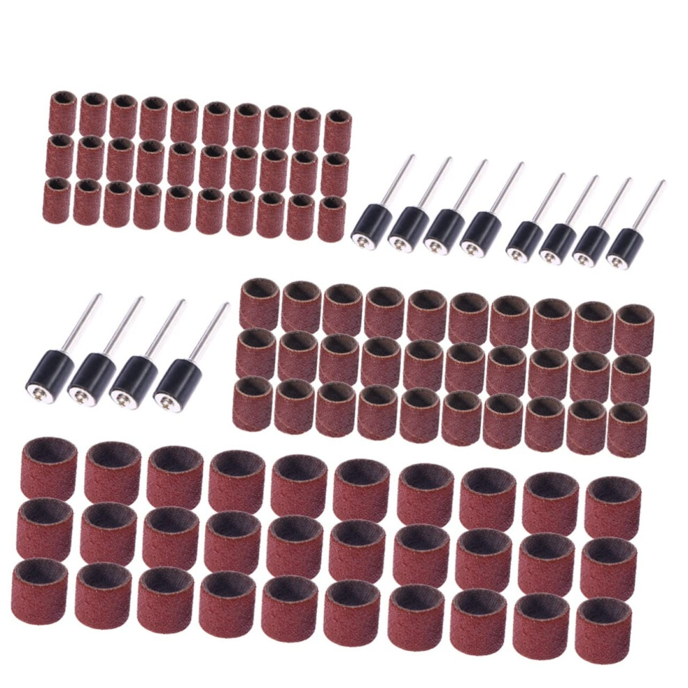 Sanding Drum Kit 102Pcs With Nail Drill Sanding Bands, Universal Rotary Tool Fit, Multimaterial Use 9187378313145