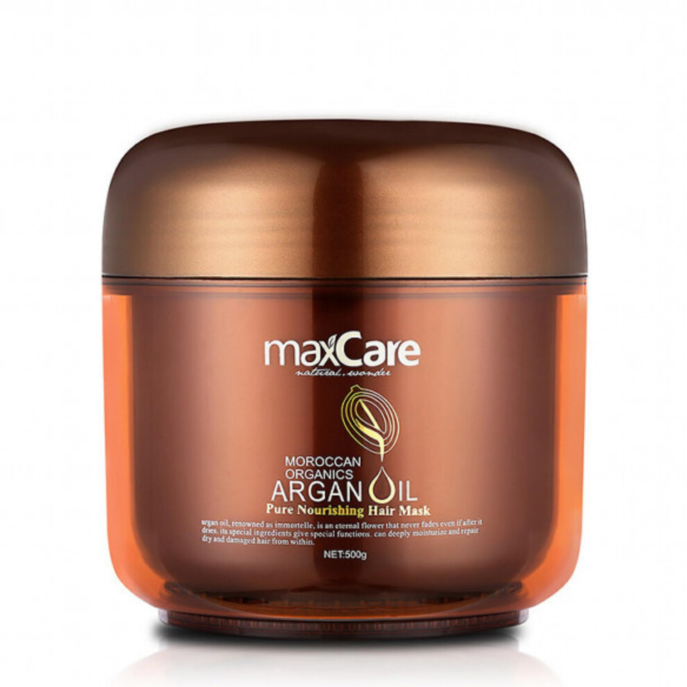 Moroccan Argan Oil Hair Mask 500ml Deep Conditioning Treatment for Dry Damaged Hair Sulfate