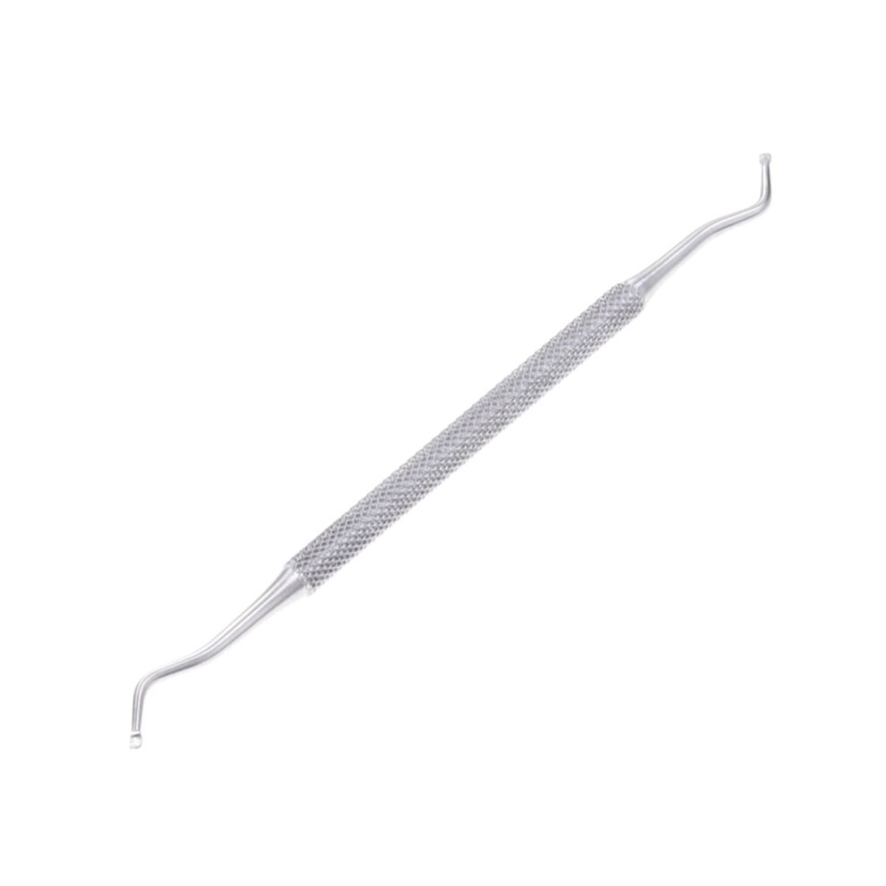 Cuticle Pusher and Nail Cleaner Tool DualHeaded Stainless Steel Spoon for Professional Manicure