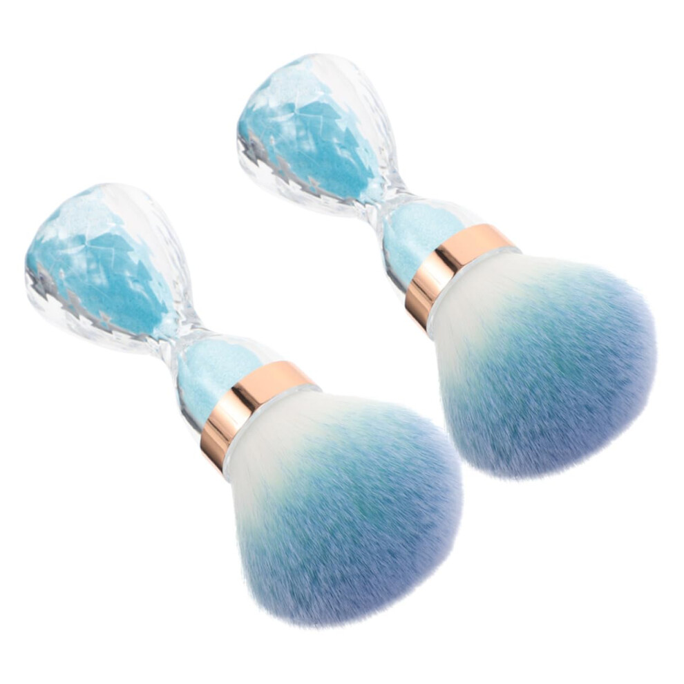 Nail Brush Cleaner and Makeup Brush Cleaning Tool with Gentle Soft Bristles for Acrylic Nails
