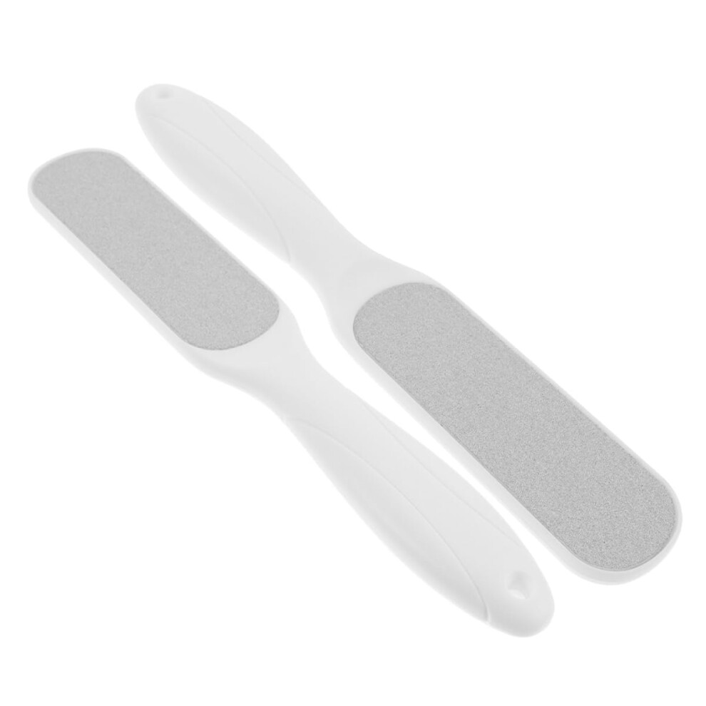 DualSided Foot File Callus Remover Pedicure Tool for Dead Skin Exfoliation, 2pcs