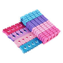 Toe Separators 24pcs EVA Foam Pedicure Toe Separator for Nail Art and Home Use Women and Men