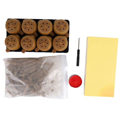 Κουτί καυστήρα Moxibustion με κλειστό σχεδιασμό αναδιαμόρφωσης, δοχείο χωρίς καπνό
