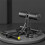 Sit Up Floor Holder With 3 Suction Cups Situp Bar Assistance Device With Pull Rope Adjustable Height Strength Training Black 4