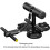 Sit Up Floor Holder With 3 Suction Cups Situp Bar Assistance Device With Pull Rope Adjustable Height Strength Training Black 3