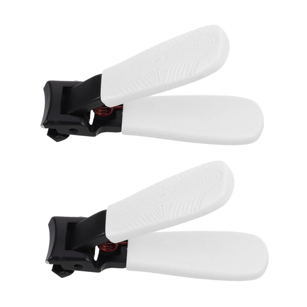 Toenail Clippers for Thick Nails with Large Jaw and Ergonomic Grip, 2pcs for Seniors and Elderly
