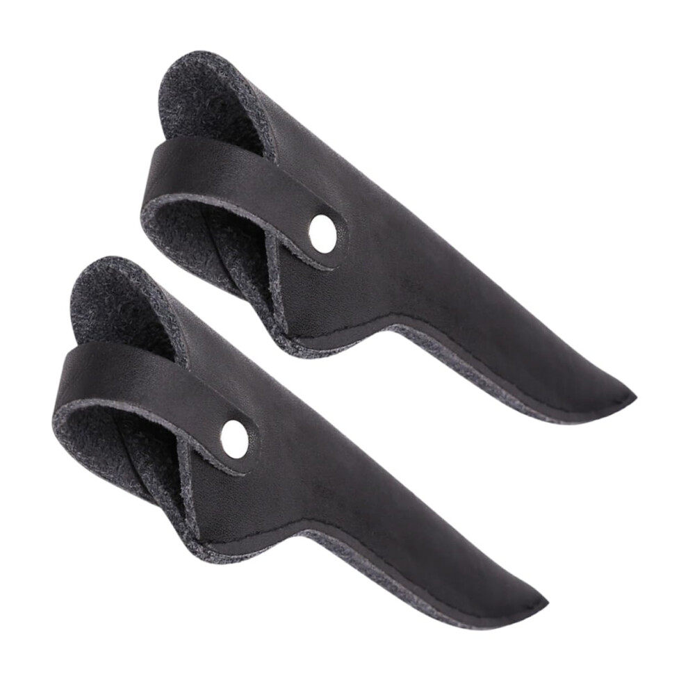 Professional Hairdressing Scissor Case with Blade Protection, Leather Holder for Barber Tools