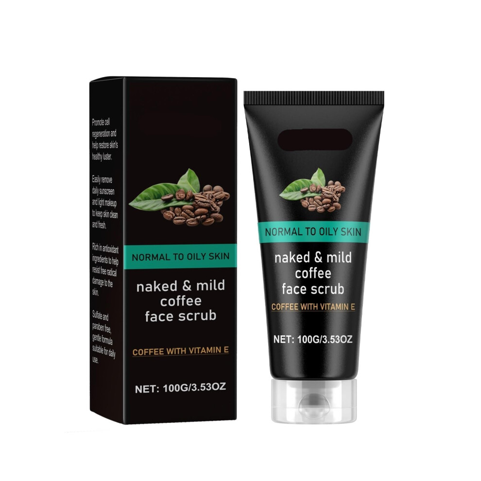 Gentle Exfoliating Face Cleanser for Blackheads, Deep Pore Cleaning and Hydrating Brightening Wash