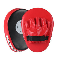 Boxing Hand Target 2Piece Set Punching Mitts Kick Pad For Muay Thai Red
