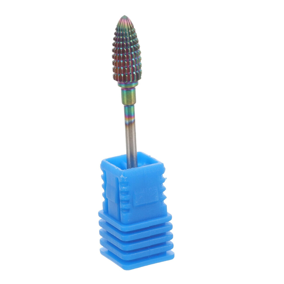 Professional Tungsten Nail Drill Bits for Manicure Acrylic Gel Nails with Smooth Polishing Action