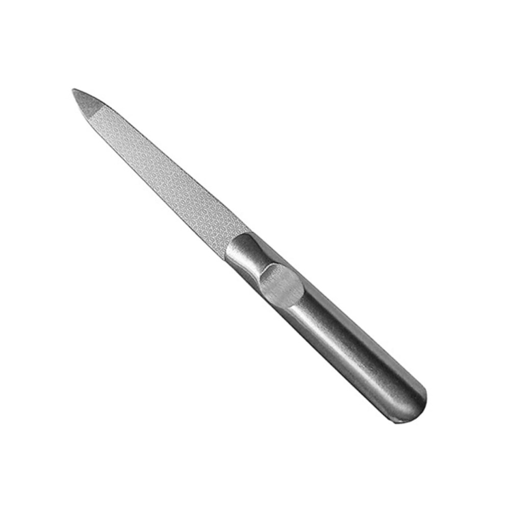 Stainless Steel Double Sided Nail File and Buffer for Precision Shaping and Smooth Finish