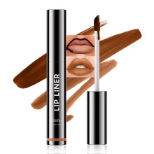 Long Lasting Waterproof Peel Off Lip Liner and Lip Stain for Women, TransferProof Cocoa Shade